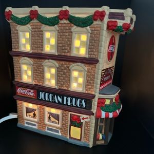 Coca-Cola Town Square Christmas Village - Jordan Drug Store